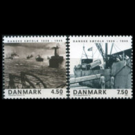 DENMARK 2005 - Scott# 1329-30 WWII Sailors Set Of 2 MNH - Unused Stamps