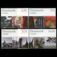 DENMARK 2008 - Scott# 1408-11 Art Museums Set Of 4 MNH - Nuevos