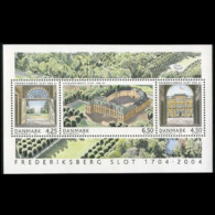 DENMARK 2004 - Scott# 1278a S/S Fred.Palace MNH - Ongebruikt