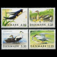 DENMARK 1999 - Scott# 1163-6 Migratory Birds Set Of 4 MNH - Ungebraucht