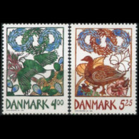 DENMARK 1999 - Scott# 1150-1 Spring Birds Set Of 2 MNH - Unused Stamps