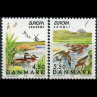 DENMARK 1999 - Scott# 1152-3 Europa-Wetland Set Of 2 MNH - Nuevos