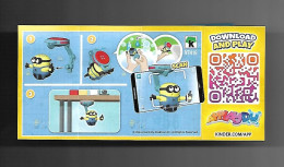 Kinder Ferrero BPZ - Cartina VT 420 - Minions - Instrucciones