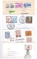 4 Stk Briefe Mit Sondermarken 1971-1988 Österreich Austria - Covers & Documents