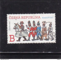 Tschechie Ceska 2021 Carnaval Used - Gebraucht