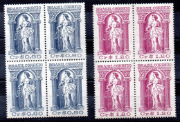 Brasil Bloque De Cuatro Nº Yvert 552/53 ** - Unused Stamps