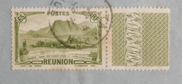 DJ 2 REUNION  LETTRE SCARCE COVER 1938 PETIT BUREAU . TAMPON   A TROYES FRANCE+TP TAB ++ +DISPERSION  COLLECTION ++ - Cartas & Documentos