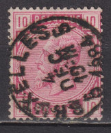 Timbre Oblitéré De Belgique  Léopold II De 1883 N° 38 MI 35 - 1883 Leopold II