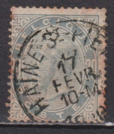 Timbre Oblitéré De Belgique  Léopold II De 1883 N° 39 MI 36 - 1883 Leopold II