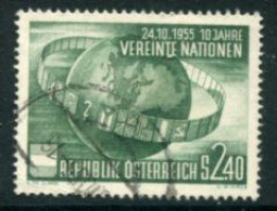 AUSTRIA 1955 UN 10th Anniversary Used.  Michel 1022 - Used Stamps