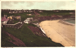 ST IVES, CORNWALL, BEACH, ARCHITECTURE, ENGLAND, UNITED KINGDOM, POSTCARD - St.Ives