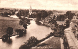 STRATFORD UPON AVON, WARWICKSHIRE, ARCHITECTURE, ENGLAND, UNITED KINGDOM, POSTCARD - Stratford Upon Avon