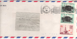 3 Timbres , Stamps " La Mecque ; Industrie Pétrolière " Sur Lettre , Cover , Mail  Du 20/07/81 - Saudi Arabia