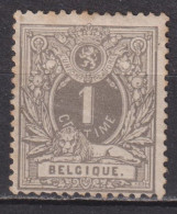 Timbre Neuf* De Belgique  Lion Couché De 1884 N° 43 MI 40 MNG - 1869-1888 Lion Couché