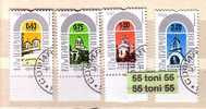 2007 Bulgarian Monasteries CHURCH   4v.- Used/gest.(O) Bulgaria / Bulgarien - Used Stamps