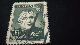 SLOVAKYA-    1939-45 --     50  H            DAMGALI - Usados