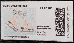 France > Personnalisés Hiver - Druckbare Briefmarken (Montimbrenligne)
