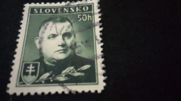 SLOVAKYA-    1939-45 --     50  H            DAMGALI - Gebraucht