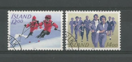 Iceland 1983 Sports Y.T. 556/557 (0) - Used Stamps