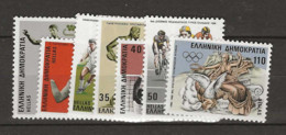 1986 MNH Greece Mi 1620-26 Postfris** - Unused Stamps