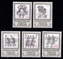 Albanien, 1978, 1948/52, MNH **, Nationaltrachten Und Volkstänze (II). - Albanie