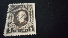 SLOVAKYA-    1939-45 --     3 KORUNY            DAMGALI - Gebruikt