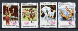 CUBA -  JO DE MONTREAL  N°Yt 1931+1932+1935+1936 Obli. - Gebraucht