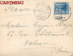 EGYPTE LETTRE MARIUS SUZANNE JUGE TRIBUNAL MIXTE ALEXANDRIE EGYPT STAMP PHILATELIE ALEXANDRIA CACHET - 1915-1921 Protectorado Británico