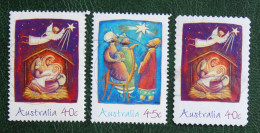 Natale Weihnachten Xmas Noel Kerst 2002 (Mi 2186-2187 2188) Used Gebruikt Oblitere Australia Australien Australie - Used Stamps