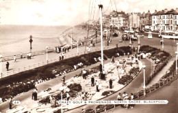 BLACKPOOL, LANCASHIRE, GOLF, PROMENADE, ARCHITECTURE, CAR, ENGLAND, UNITED KINGDOM, POSTCARD - Blackpool