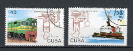 CUBA -  DIESEL  N°Yt 3279+3280 Obli. - Oblitérés