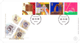 1999 Christians Tale (2) Unaddressed FDC Tt - 1991-00 Ediciones Decimales