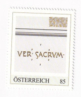 ÖSTERREICH - 125 Jahre SECESSION  - VER SACRUM - Personalisierte Briefmarke ** Postfrisch - Francobolli Personalizzati