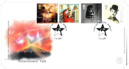 1999 Entertainers Tale Unaddressed FDC Tt - 1991-00 Ediciones Decimales