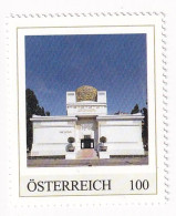 ÖSTERREICH - 125 Jahre SECESSION  - SECESSION Wien Joseph Maria Olbrich - Personalisierte Briefmarke ** Postfrisch - Timbres Personnalisés