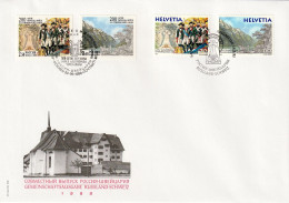 Schweiz Suisse Russie 1999: Suvorov Traversée Des Alpes Zu 983-984 Mi 1699-1700 Yv 1627-28 FDC-Combo (Zu CHF 6.50) - Emissions Communes