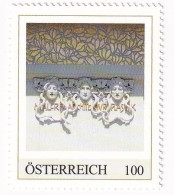 ÖSTERREICH - 125 Jahre SECESSION  - GORGONEN Joseph Maria Olbrich - Personalisierte Briefmarke ** Postfrisch - Francobolli Personalizzati