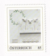 ÖSTERREICH - 125 Jahre SECESSION  - EULEN Koloman Moser Joseph Maria Olbrich - Personalisierte Briefmarke ** Postfrisch - Personalisierte Briefmarken