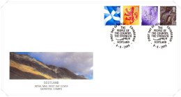 1999 FDC Scotland Regional Pictorial With Edinburgh Postmark Unaddressed FDC Tt - 1991-2000 Dezimalausgaben