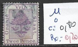 ORANGE 11 Oblitéré Côte 0.80 € - Orange Free State (1868-1909)