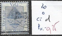ORANGE 20 Oblitéré Côte 1 € - Orange Free State (1868-1909)