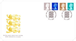 1999 New Definitives Unaddressed FDC Tt - 1991-00 Ediciones Decimales