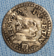 1/4 Giulio • 1587-1609 • Toscana - Ferdinando I De Medici  • Rare • Quarto Di Giulio Mir# 240 • [24-203] - Monedas Feudales