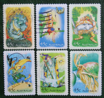 Mysterious Magic Rain Forest 2002 (Mi 2175-2180) Used Gebruikt Oblitere Australia Australien Australie - Used Stamps