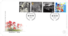 1999 Soldiers Tale (2) Unaddressed FDC Tt - 1991-00 Ediciones Decimales