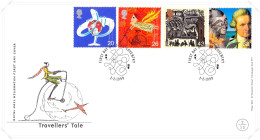 1999 Travellers Tale (2) Unaddressed FDC Tt - 1991-2000 Decimal Issues