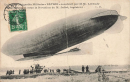Aviation 1908 * Ballon Dirigeable Militaire PATRIE Construit Par LEBAUDY * JULIOT Ingénieur - Dirigibili