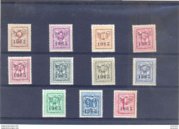 Reeks 58 PRE758/PRE768  Postgaaf ** MNH PRACHTIG - Tipo 1951-80 (Cifra Su Leone)