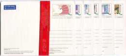 HONGKONG - 6 Ganzsachen "Christmas Greetings No,1" - HONG KONG - Postal Stationery