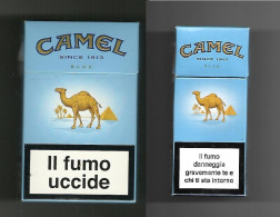 Pacchetti Di Sigarette ( Vuoti ) - Camel Blue Da 10 E 20 Pezzi - Etuis à Cigarettes Vides